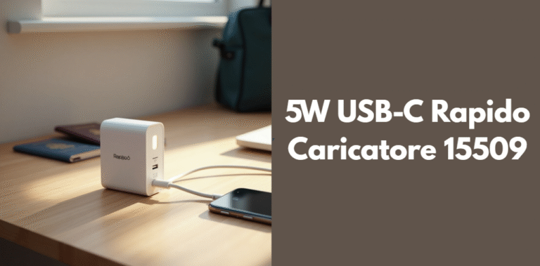 5W USB-C Rapido Caricatore 15509