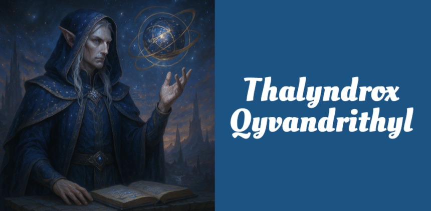 Thalyndrox Qyvandrithyl