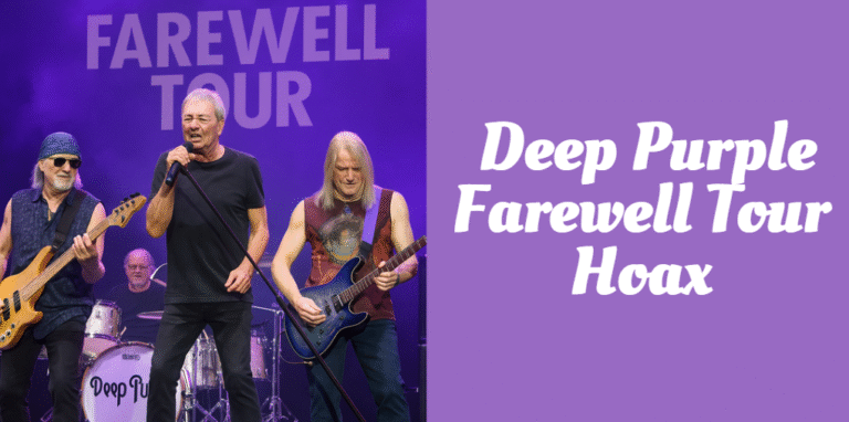 Deep Purple Farewell Tour Hoax
