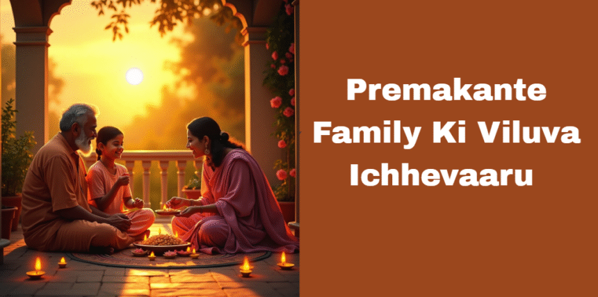 Premakante Family Ki Viluva Ichhevaaru